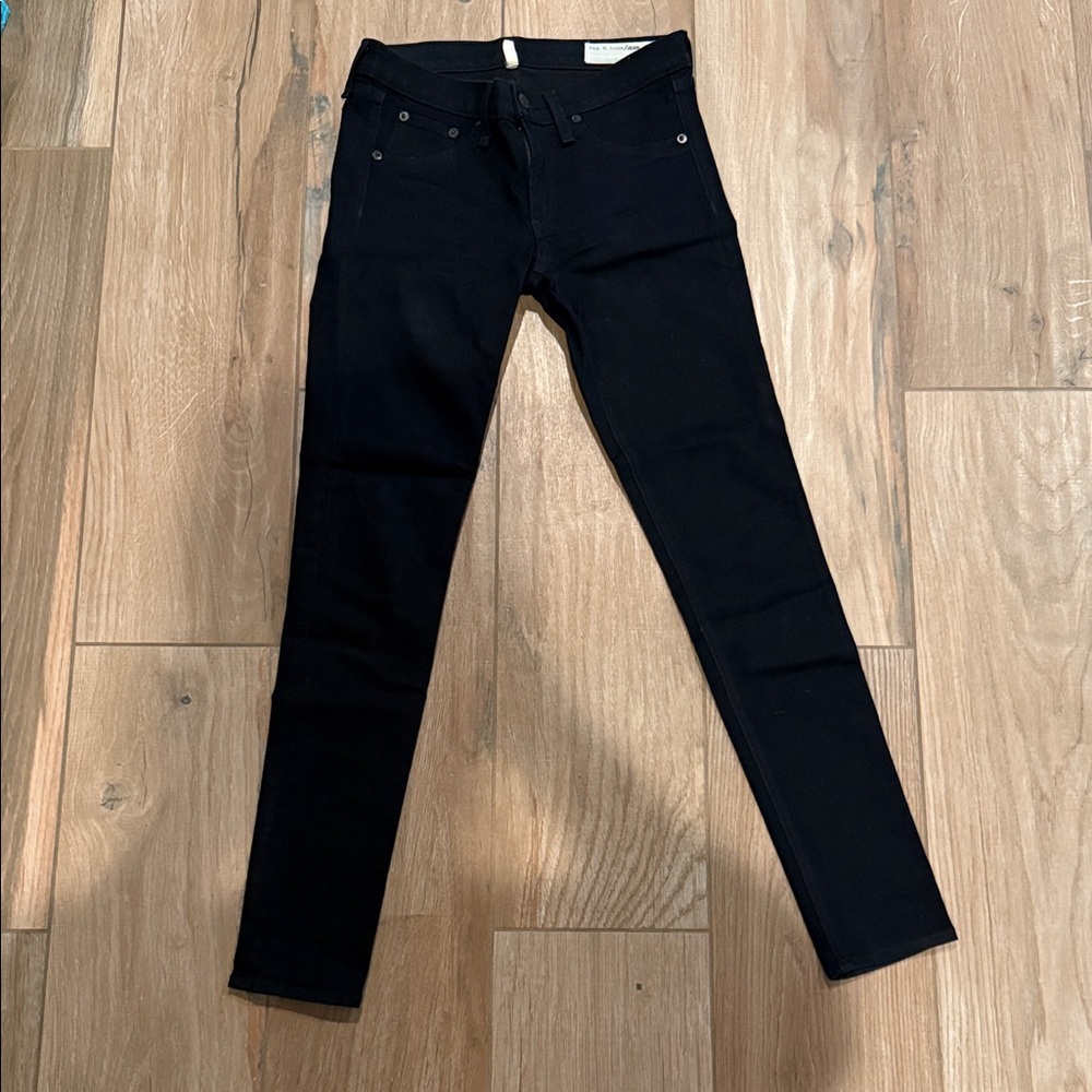 rag & bone Black Skinny Jeans